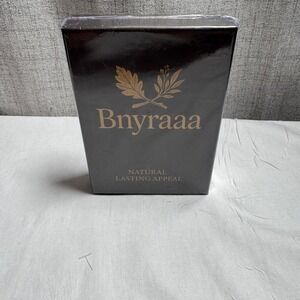 Bnyraaa Blue Whisper Fragrance Unisex OS Black New Sealed Natural Lasting Appeal